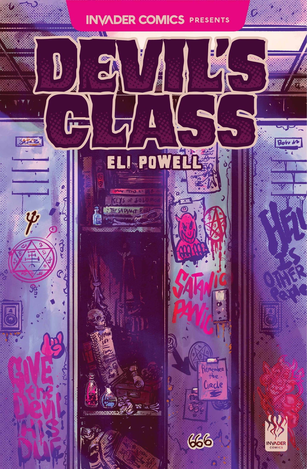 Invader Comics Presents Devils Class #1 Nelsen Variant