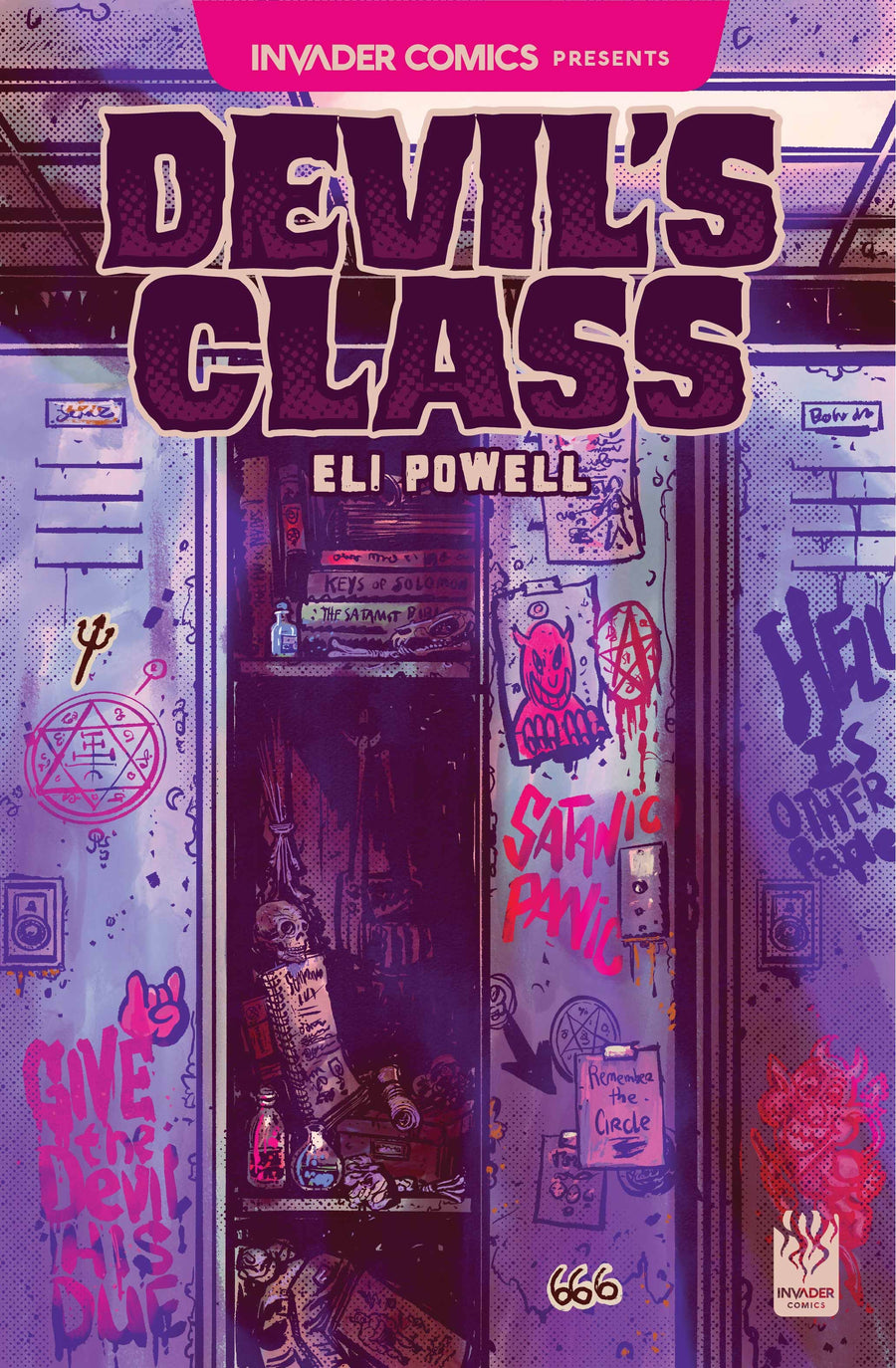 Invader Comics Presents Devils Class #1 Nelsen Variant