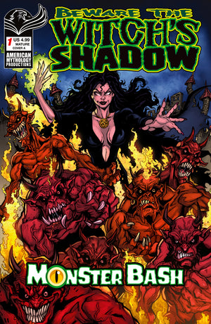 BEWARE THE WITCHS SHADOW MONSTER BASH #1 CVR A PUIS CALZADA (MR)