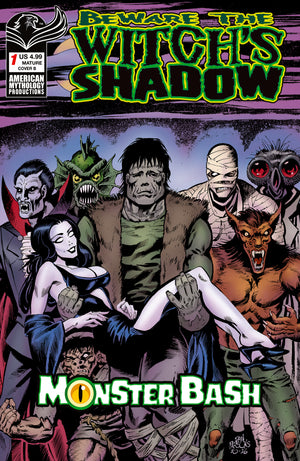 BEWARE THE WITCHS SHADOW MONSTER BASH #1 CVR B DAN PARSONS VAR (MR)
