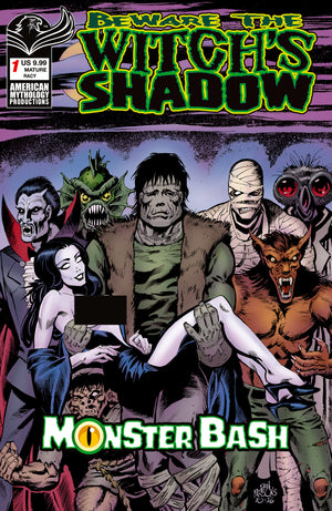 BEWARE THE WITCHS SHADOW MONSTER BASH #1 CVR D DAN PARSONS RISQUE VAR (MR)