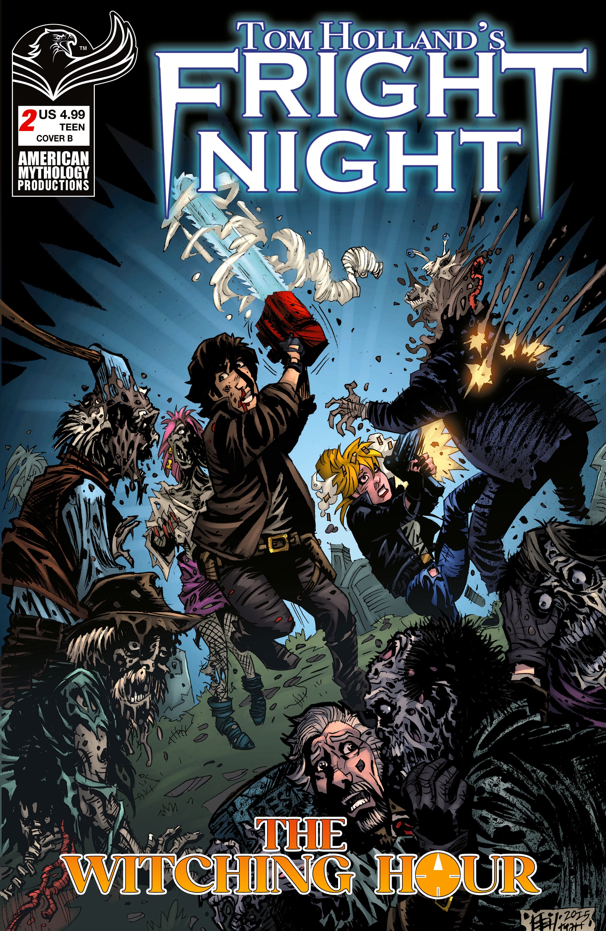 FRIGHT NIGHT WITCHING HOUR #2 (OF 2) CVR B NEIL VOKES VAR