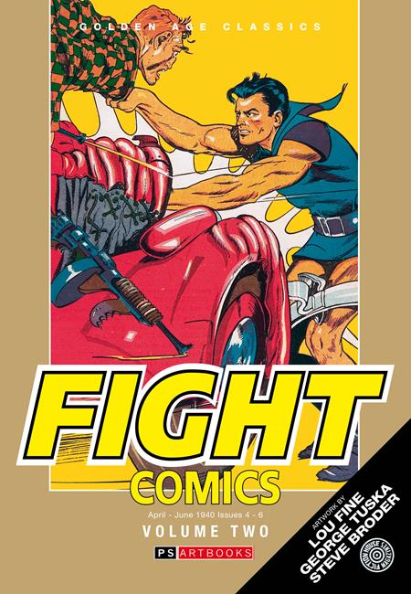GOLDEN AGE CLASSICS FIGHT COMICS HC VOL 02