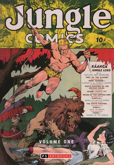 GOLDEN AGE CLASSICS JUNGLE COMICS HC VOL 01