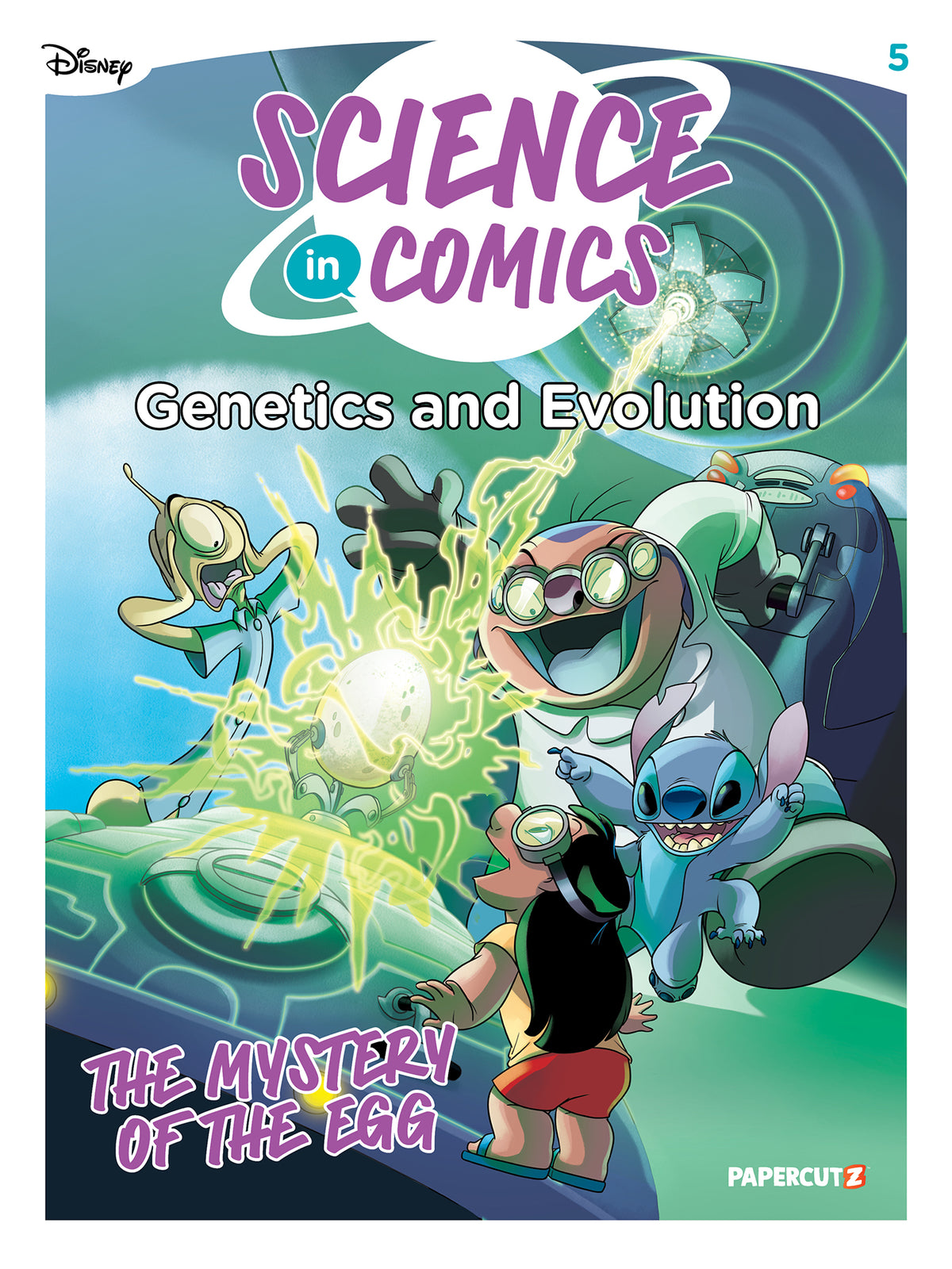 DISNEY SCIENCE IN COMICS HC VOL 05 GENETICS AND EVOLUTION