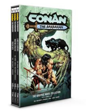 CONAN THE BARBARIAN HC VOL 04-06 SLIPCASE SET REGULAR EDITION ROBERTO DE LA TORRE (MR)
