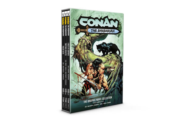 CONAN THE BARBARIAN HC VOL 04-06 SLIPCASE SET REGULAR EDITION ROBERTO DE LA TORRE (MR)
