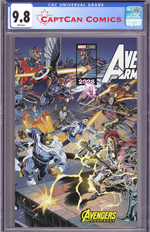 AVENGERS: ARMAGEDDON #5 LEONEL CASTELLANI MARVEL STUDIOS AVENGERS: DOOMSDAY WRAPAROUND VARIANT thumbnail