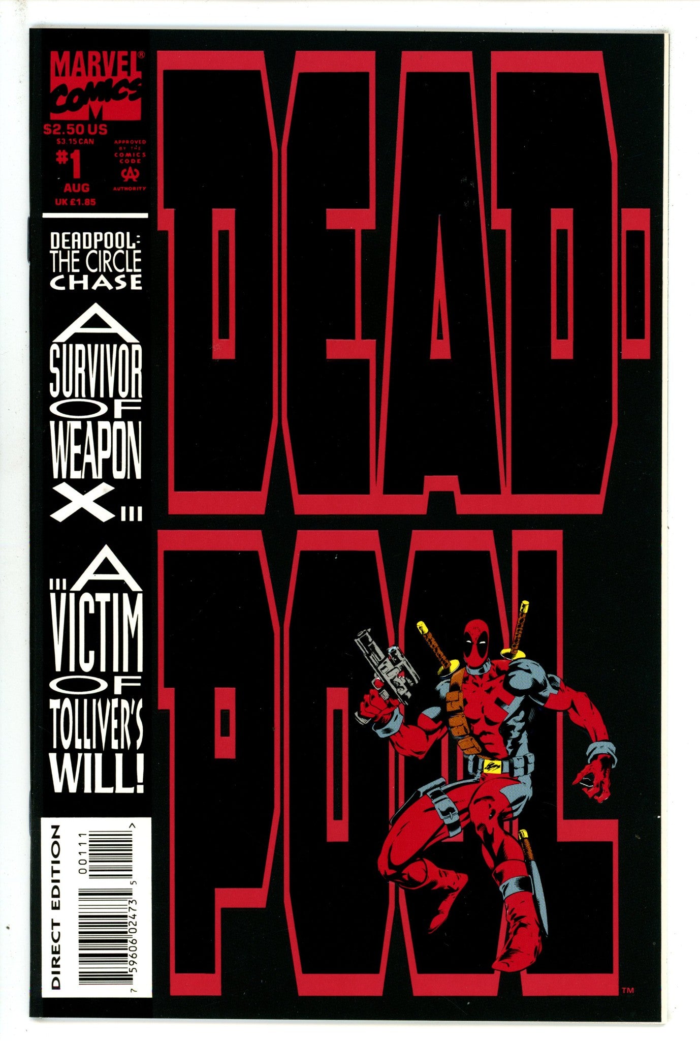 Deadpool: The Circle Chase 1 NM (1993)