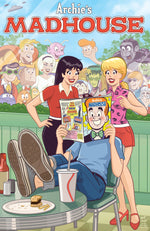 ARCHIES MADHOUSE #1 FACSIMILE EDITION CVR E MATT TALBOT MAD MAGAZINE FOIL VAR thumbnail