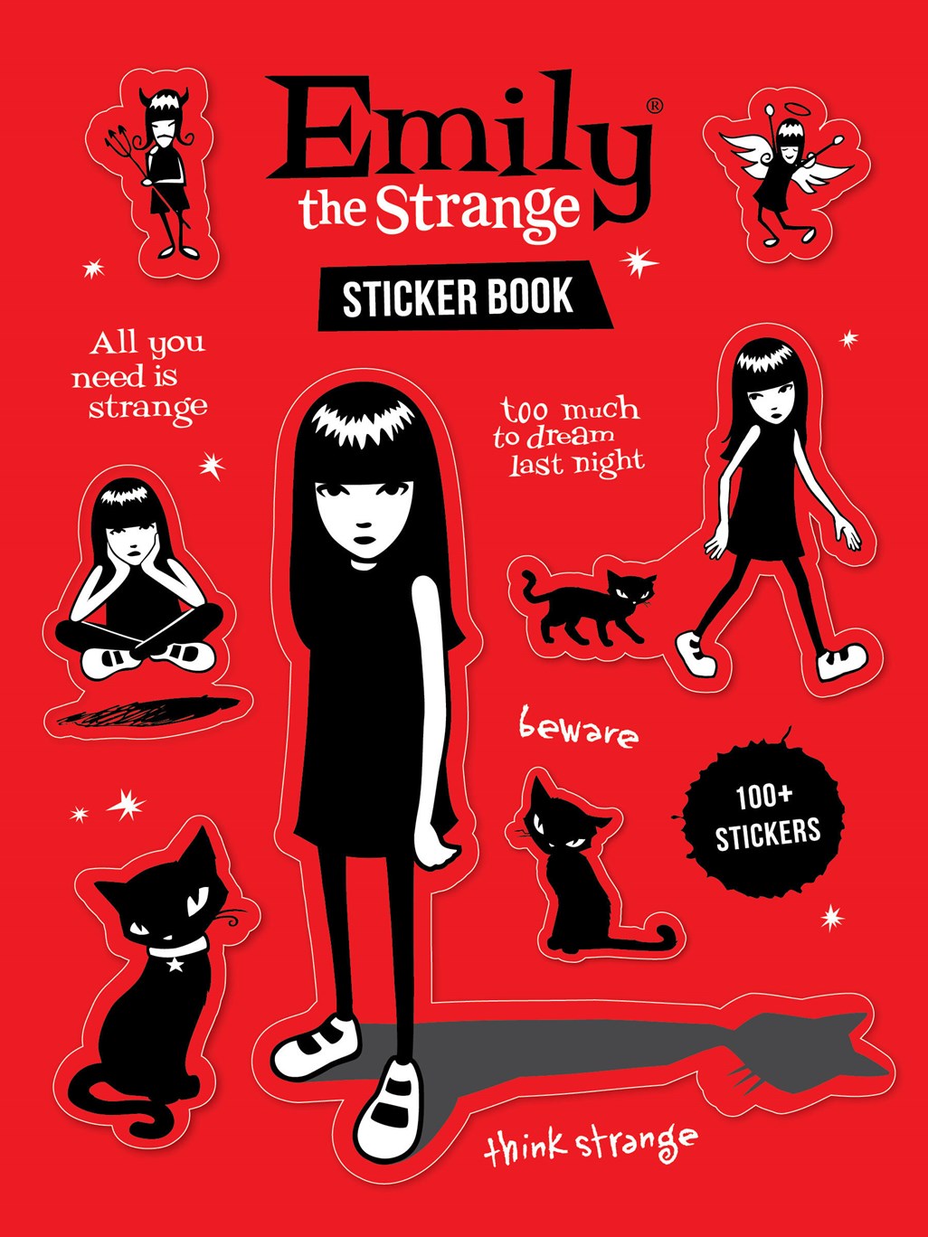 EMILY THE STRANGE STICKER BOOK TPB