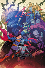 DC ALL IN SAGA DARKSEID VS THE WORLD #1 (ONE SHOT) CVR A SANFORD GREENE thumbnail
