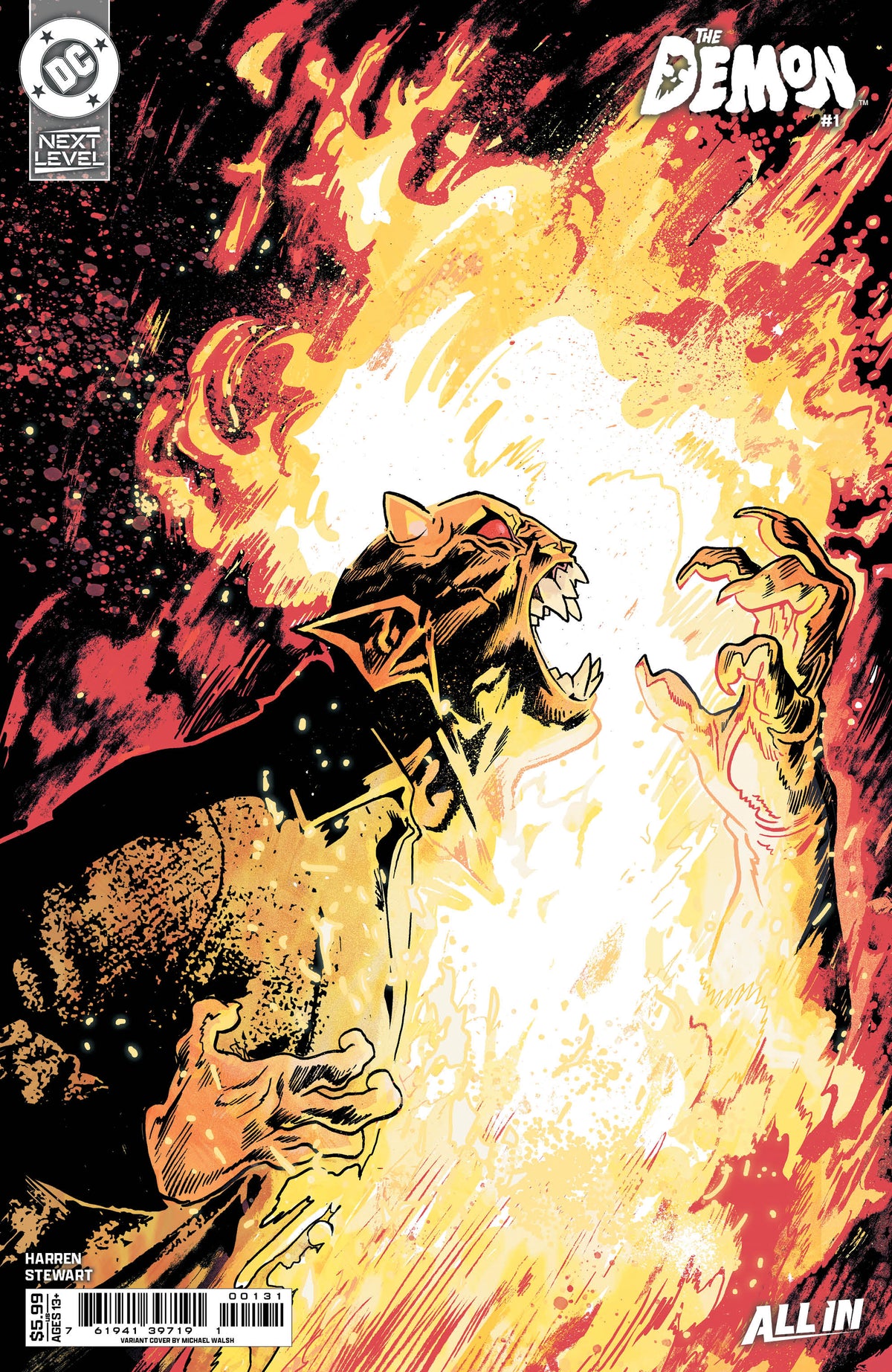 Demon Vol 4 #1 Walsh Variant