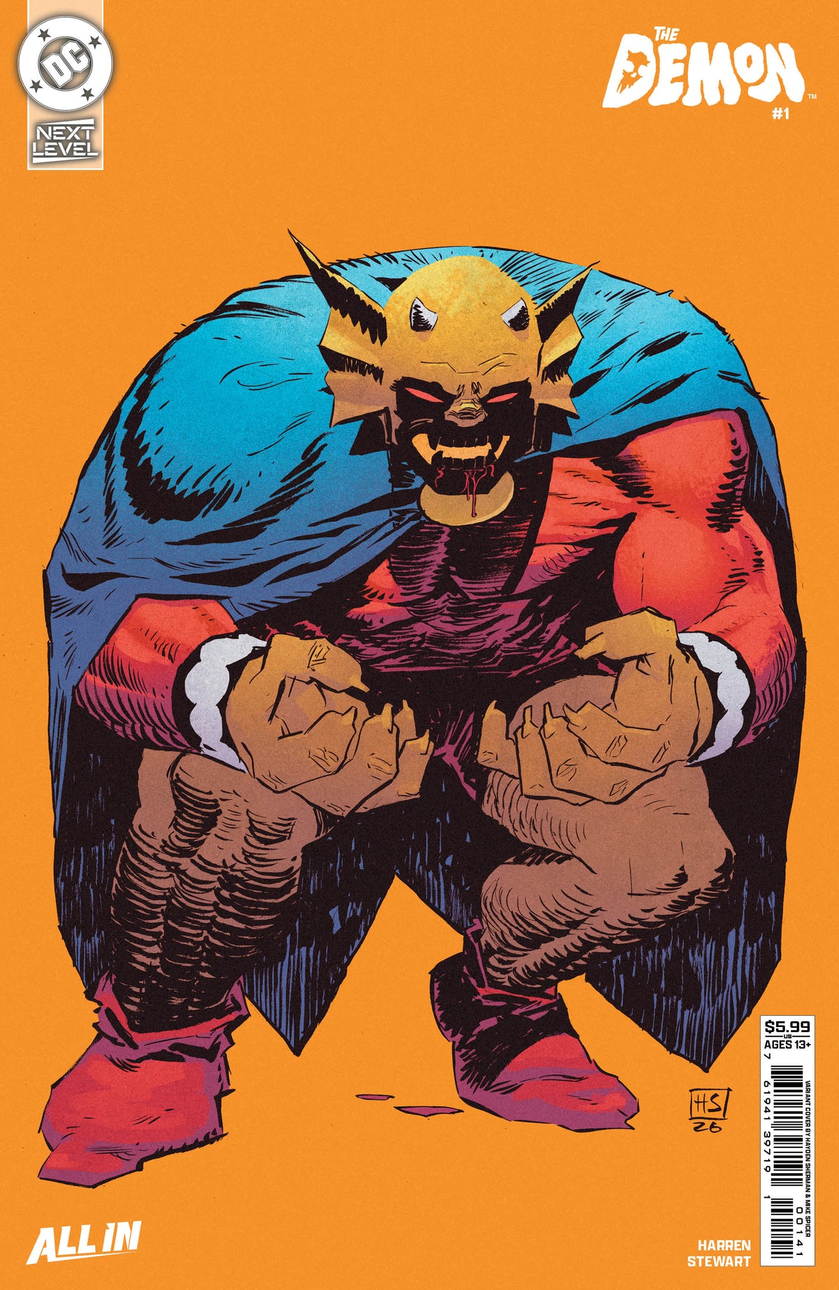 Demon Vol 4 #1 Level Variant