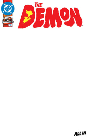 Demon Vol 4 #1 Blank Variant