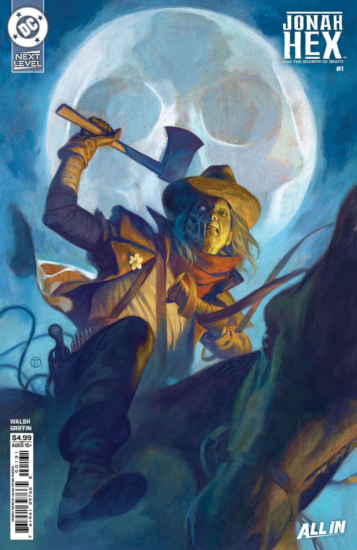 Jonah Hex and the Shadow of Death #1 Tedesco Variant