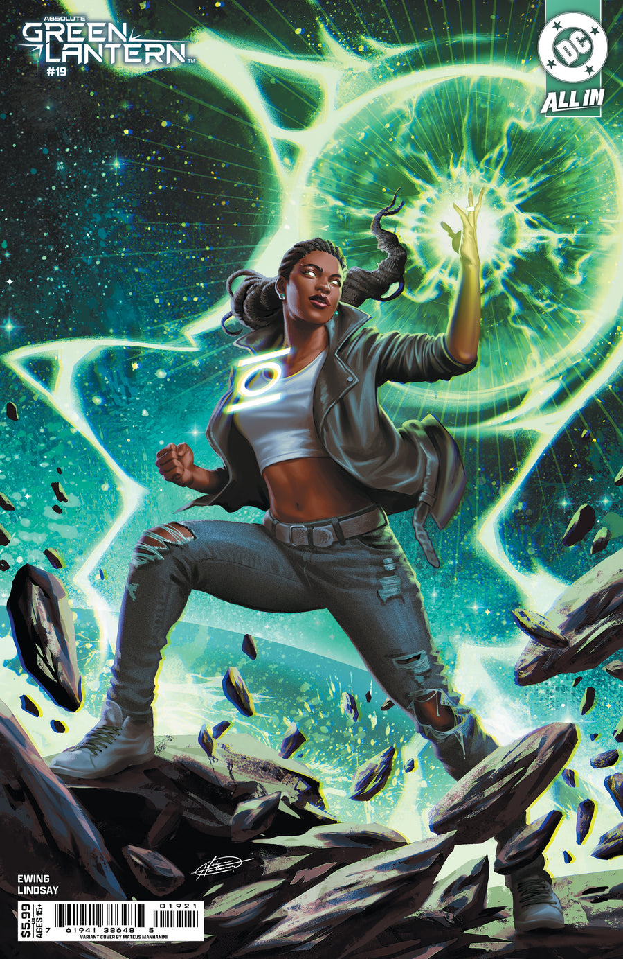 Absolute Green Lantern #19 Manhanini Variant