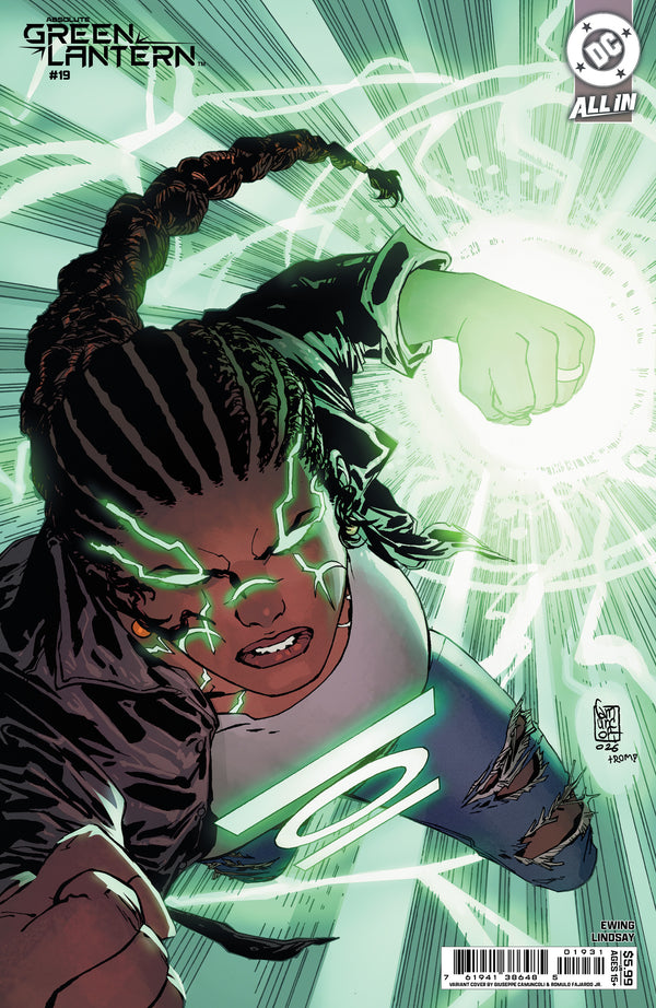 Absolute Green Lantern #19 Camuncoli Variant