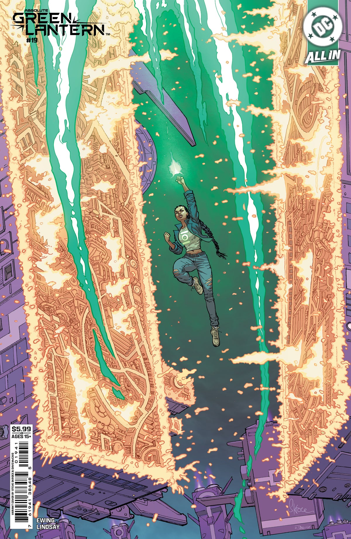 Absolute Green Lantern #19 Skroce Variant