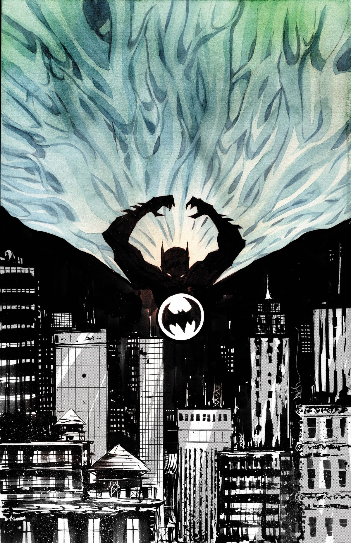 BATMAN BAD SEEDS STREETS OF GOTHAM #1 (ONE SHOT) CVR B DUSTIN NGUYEN CARD STOCK VAR