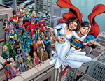 SUPERMAN THE WEDDING ALBUM 30TH ANNIVERSARY SPECIAL #1 (ONE SHOT) CVR A DAN JURGENS & JERRY ORDWAY WRAPAROUND thumbnail