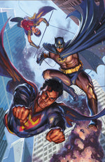 BATMAN SUPERMAN WORLDS FINEST #56 CVR B BEN HARVEY CARD STOCK VAR thumbnail