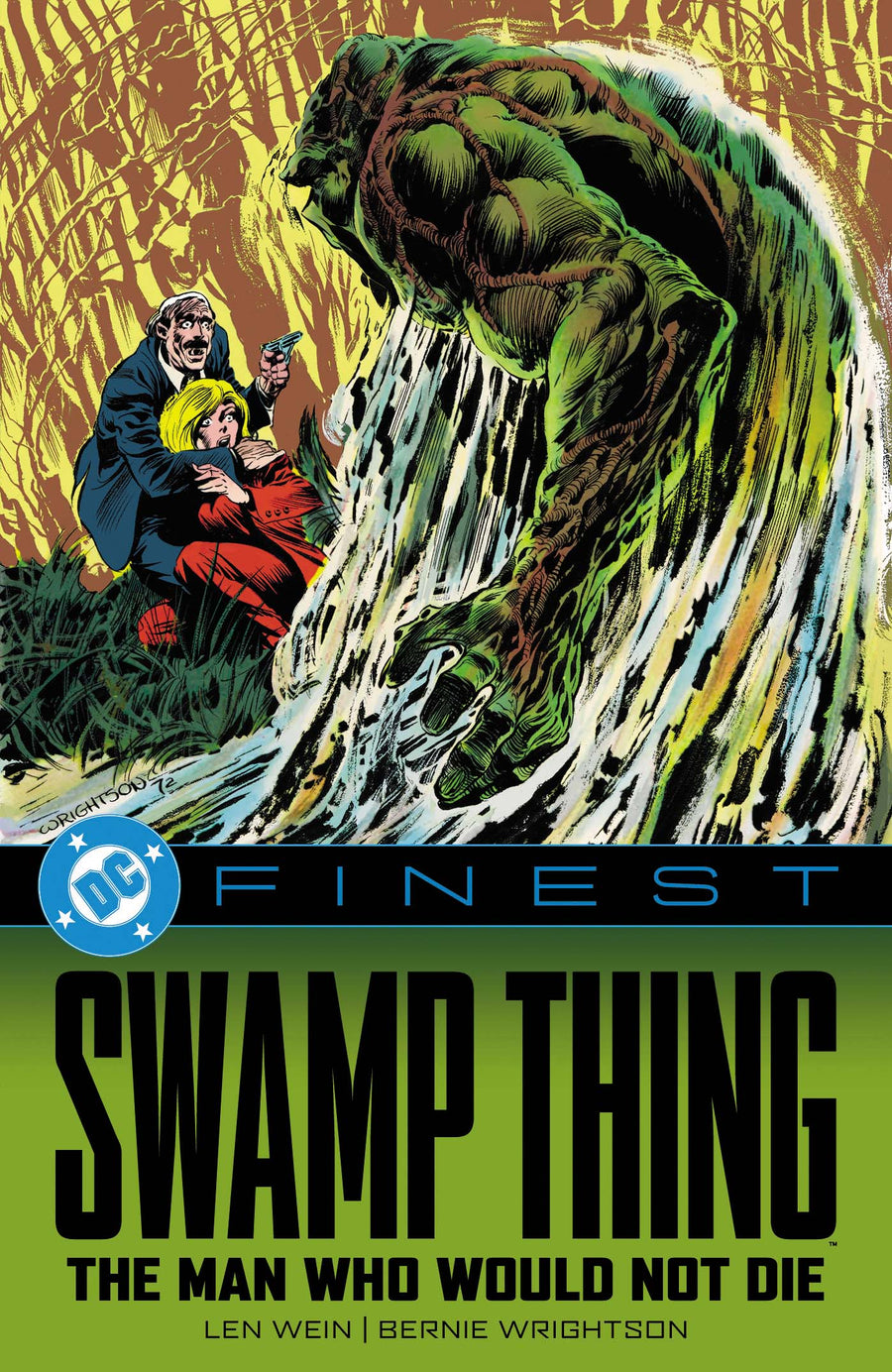 DC FINEST SWAMP THING THE MAN WHO WOULD NOT DIE TPB