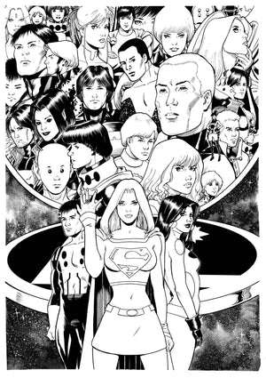 LEGION OF SUPER-HEROES BY MARK WAID & BARRY KITSON OMNIBUS HC