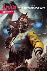 ARCHIE VS THE TERMINATOR #1 CVR E BJORN BARENDS FOIL VAR thumbnail