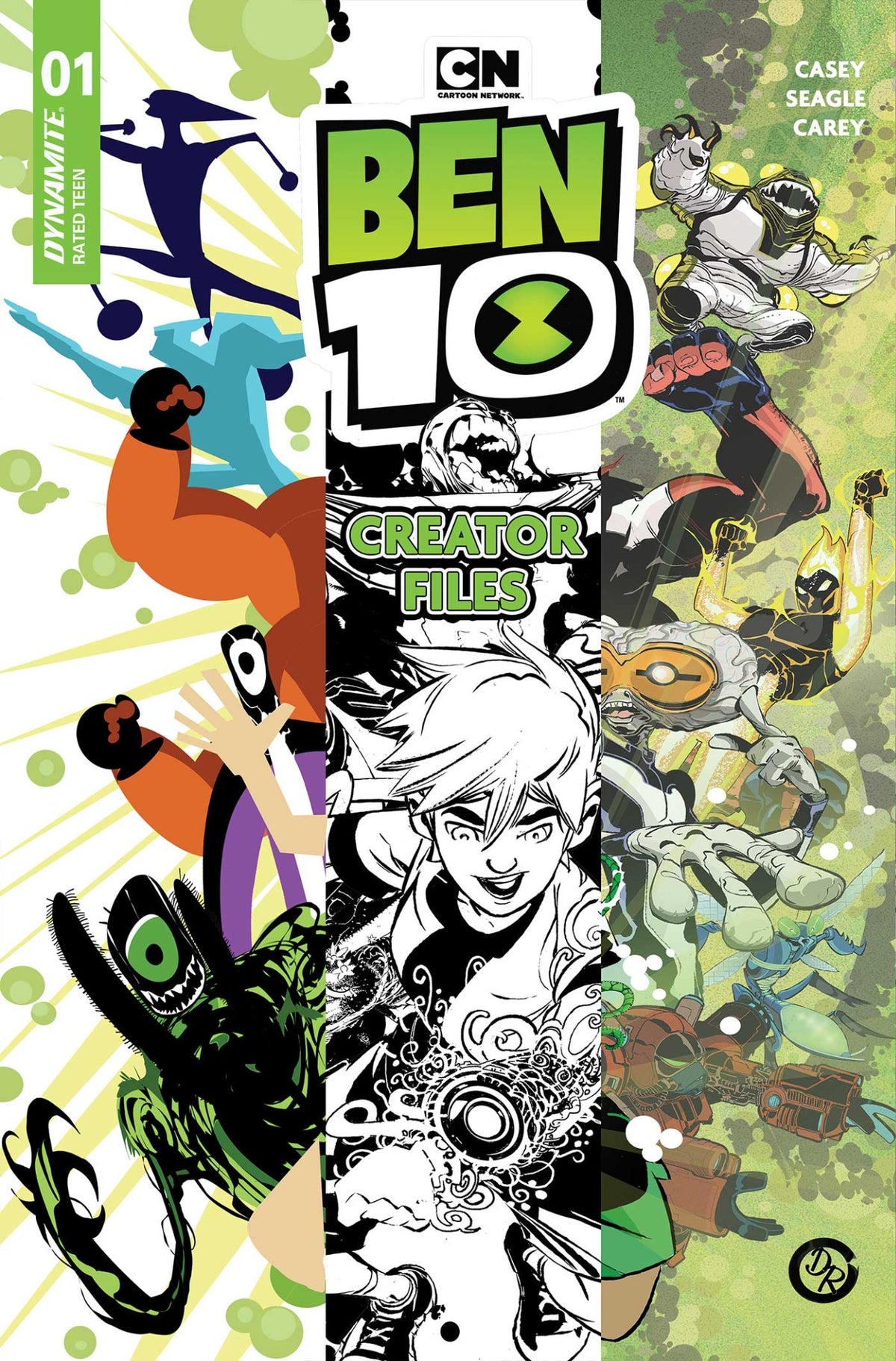 BEN 10 Creator Files #1 Rouleau Variant