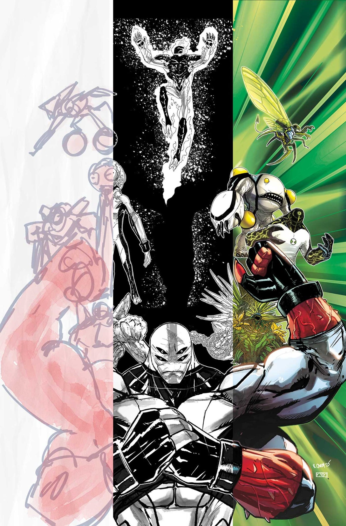 BEN 10 Creator Files #1 Carey Virgin Incentive Variant