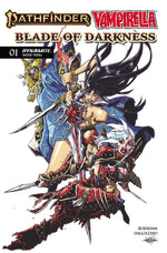 PATHFINDER VAMPIRELLA BLADE OF DARKNESS #1 CVR B ANDREW HUERTA VAR thumbnail