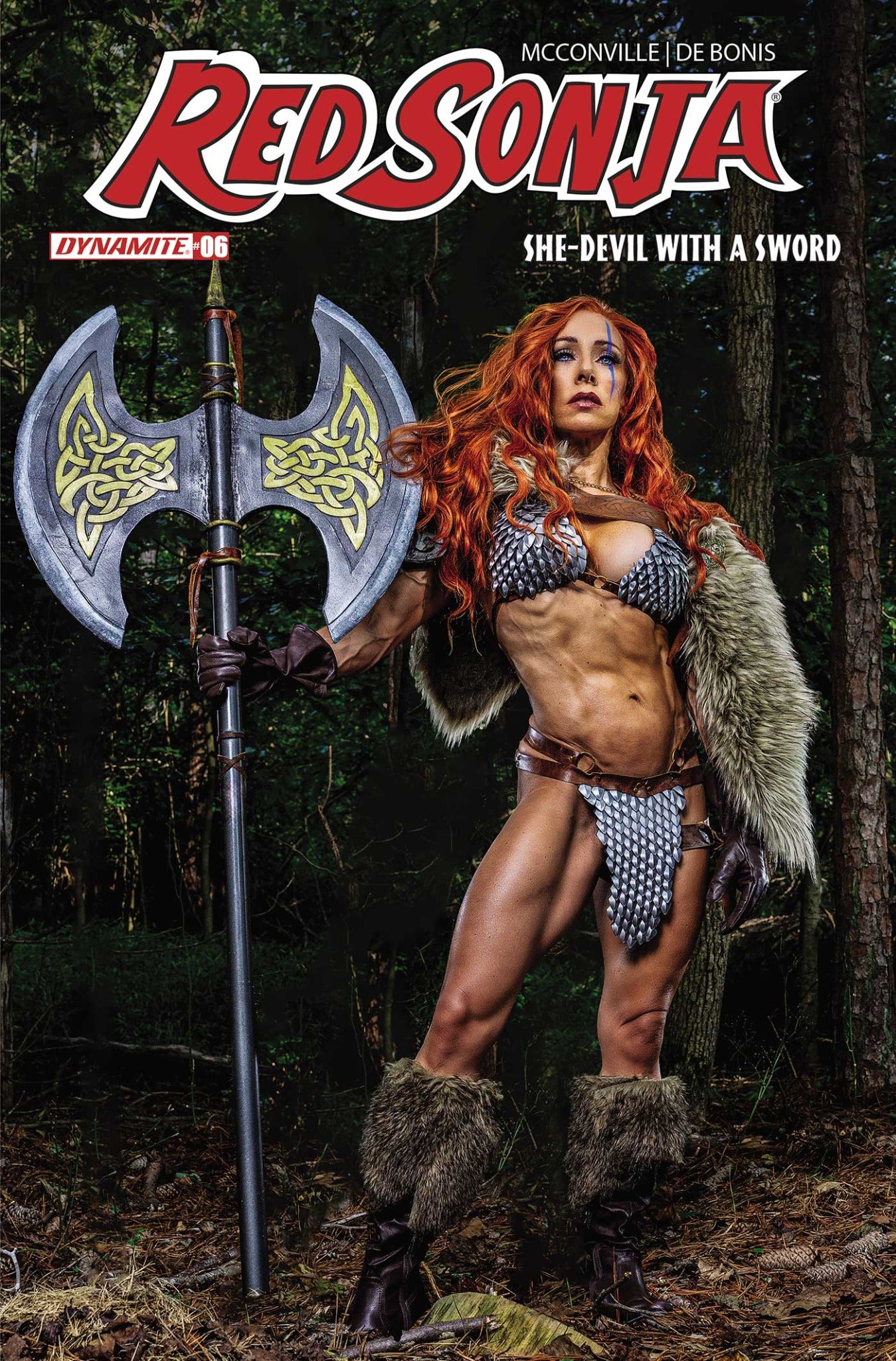 RED SONJA SHE DEVIL WITH A SWORD #6 CVR E COSPLAY VICTORIA RECCHIONE VAR
