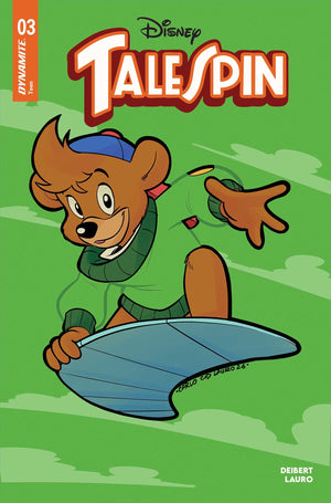 TALESPIN #3 CVR C CARLO LAURO COLOR BLEED VAR