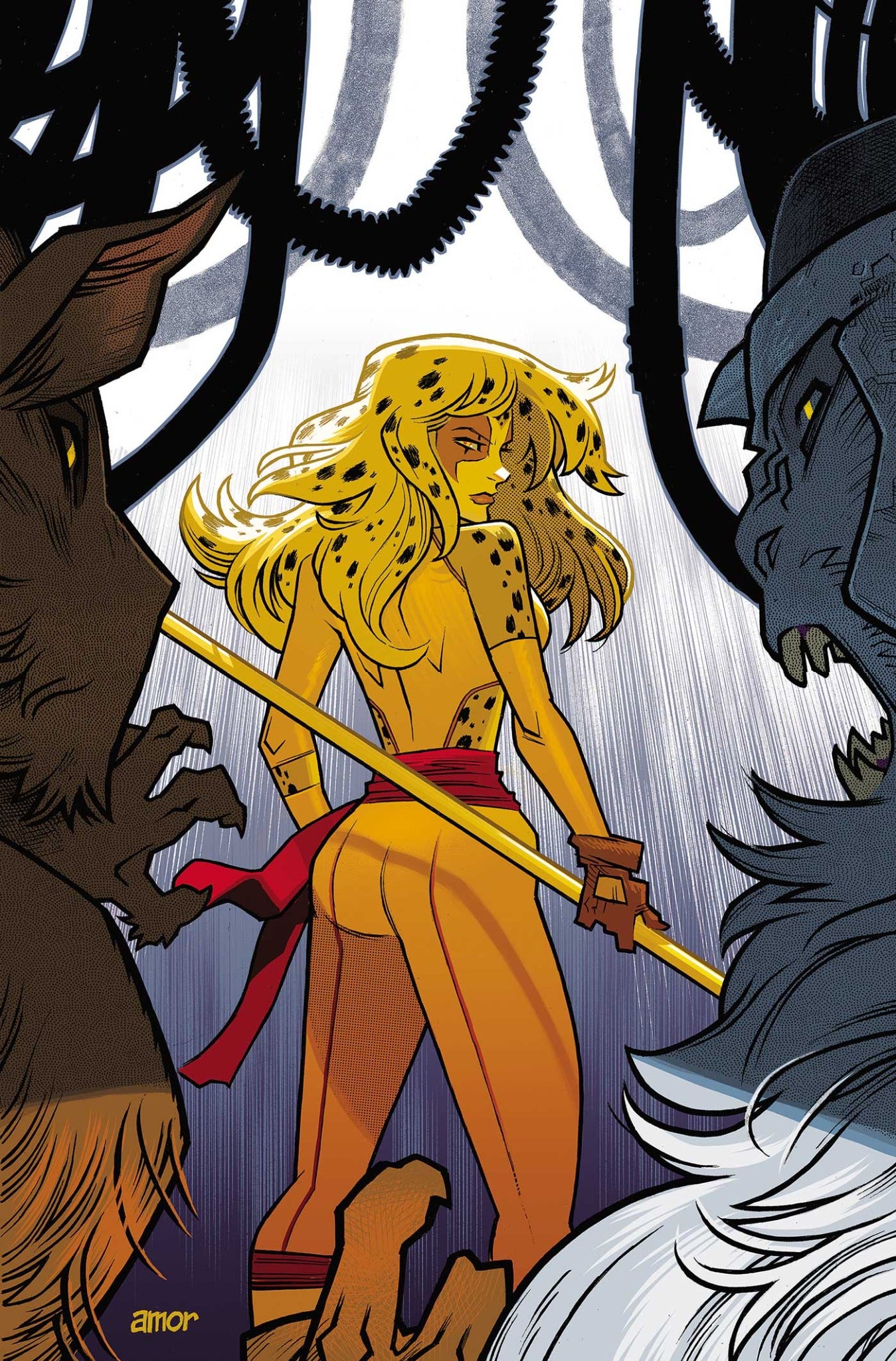 THUNDERCATS CHEETARA #2 CVR G JOHN AMOR LTD VIRGIN VAR