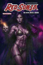 RED SONJA SHE DEVIL WITH A SWORD #6 CVR L LUCIO PARRILLO ULTRAVIOLET VAR thumbnail