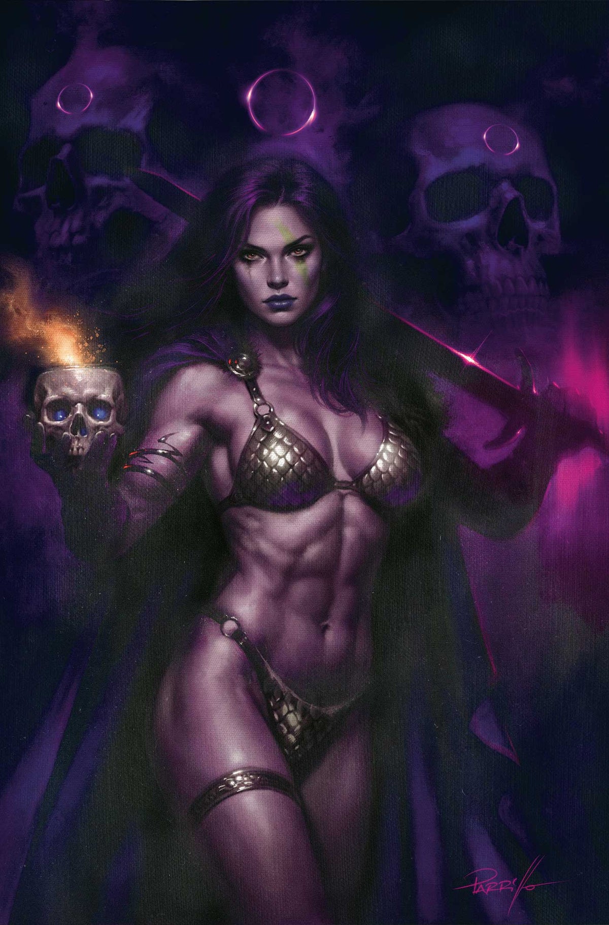 Red Sonja She Devil With a Sword #6 Ultraviolet Virgin UV Incentive Variant