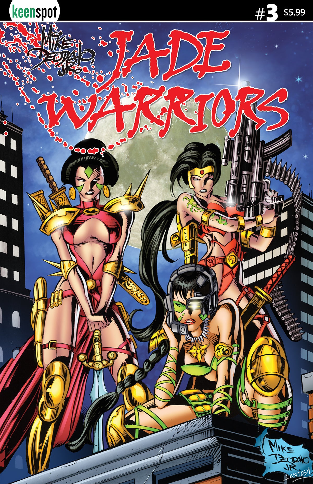JADE WARRIORS #3 CVR A MIKE DEODATO