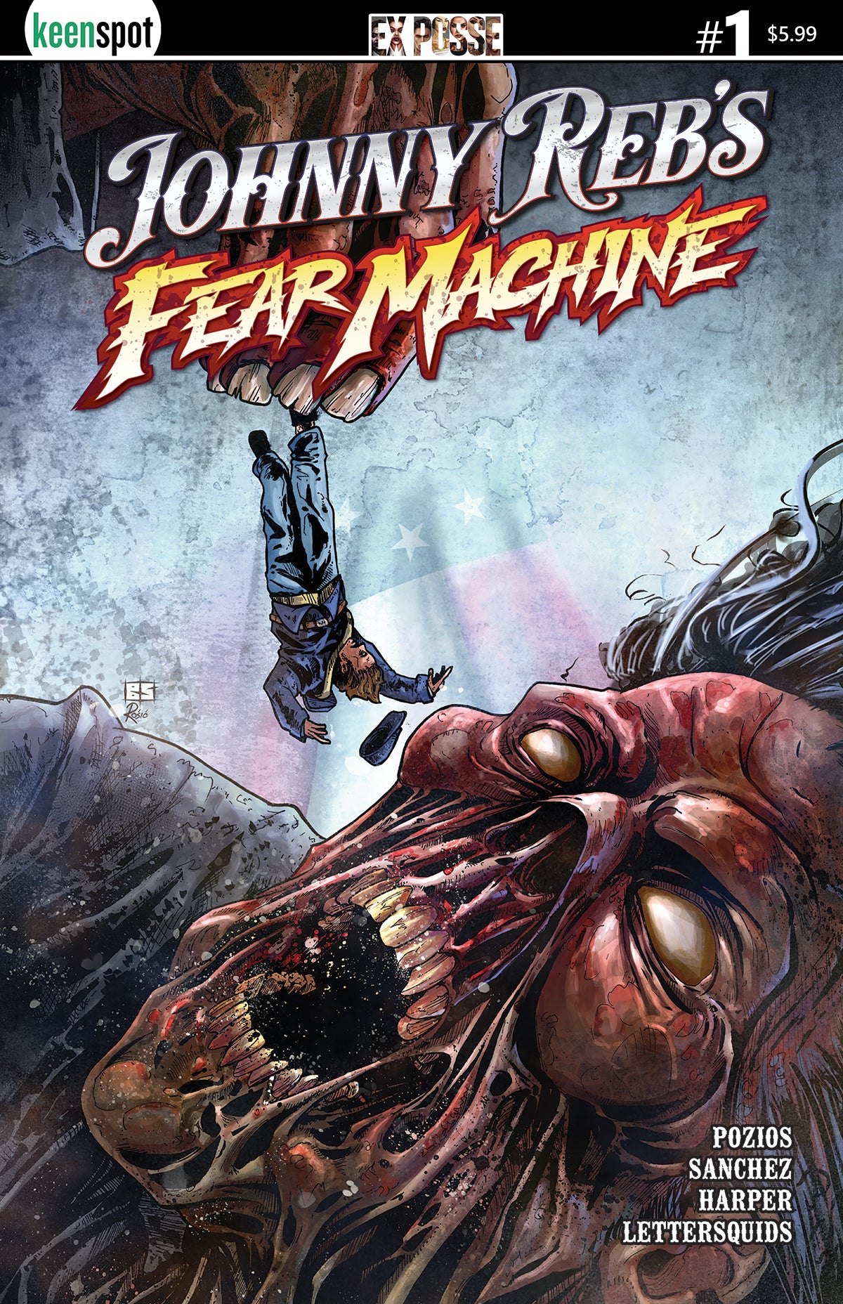 JOHNNY REBS FEAR MACHINE #1 CVR C BRYAN SILVERBAX VAR