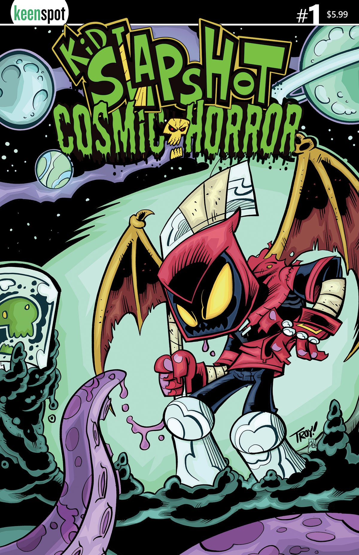 KID SLAPSHOT COSMIC HORROR #1 (ONE SHOT) CVR A TROY DONGARRA