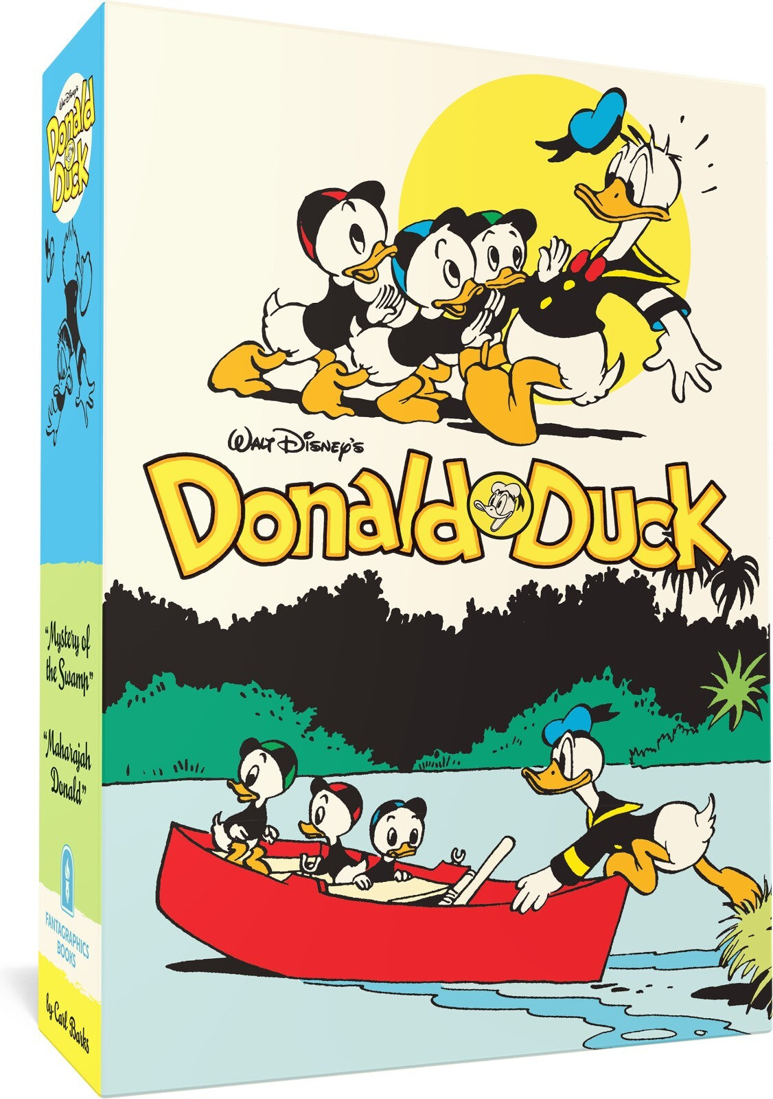 WALT DISNEYS DONALD DUCK GIFT BOX SET MYSTERY OF THE SWAMP & MAHARAJAH DONALD VOLS 03 & 04 HC