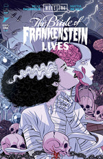 UNIVERSAL MONSTERS BRIDE OF FRANKENSTEIN LIVES #1 (OF 4) CVR D LUANA VECCHIO CONNECTING VAR thumbnail