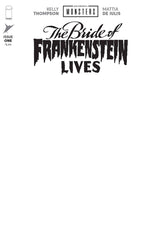 UNIVERSAL MONSTERS BRIDE OF FRANKENSTEIN LIVES #1 (OF 4) CVR I BLANK SKETCH VAR thumbnail