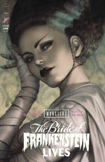 UNIVERSAL MONSTERS BRIDE OF FRANKENSTEIN LIVES #1 (OF 4) CVR J STANLEY ARTGERM LAU FOIL VAR thumbnail