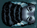 UNIVERSAL MONSTERS BRIDE OF FRANKENSTEIN LIVES #1 (OF 4) CVR K RYAN SOOK DIE CUT FOIL HAIRIANT VAR thumbnail