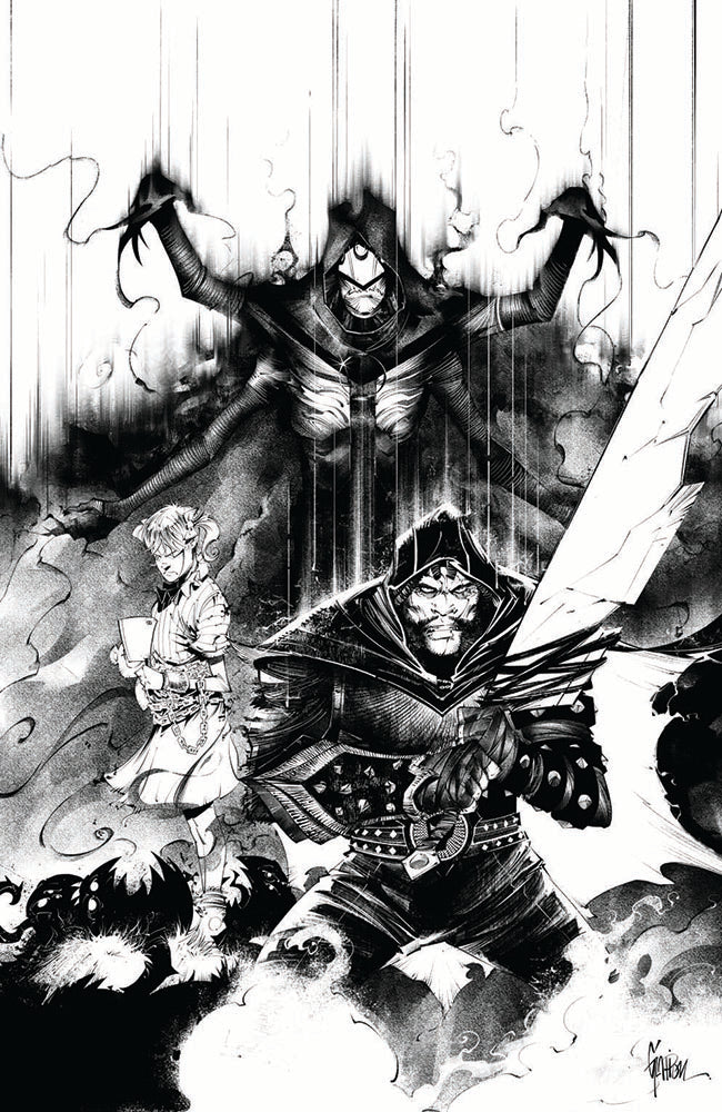 SPAWN THE CURSE OF SHERLEE JOHNSON #8 CVR C JONATHAN GLAPION B&W VIRGIN VAR