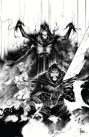 SPAWN THE CURSE OF SHERLEE JOHNSON #8 CVR C JONATHAN GLAPION B&W VIRGIN VAR