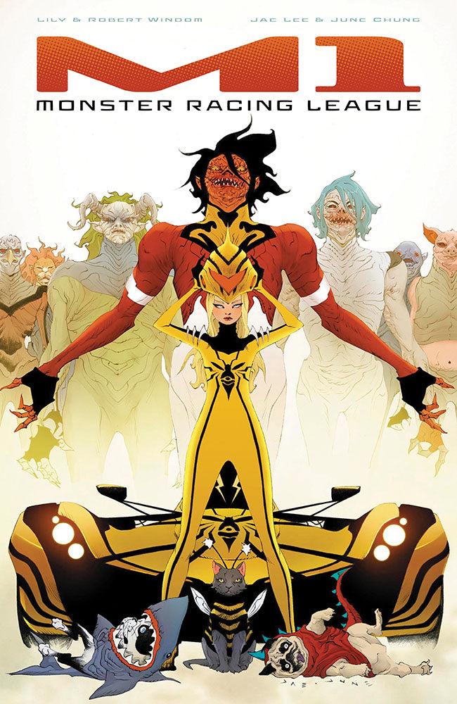 M1 MONSTER RACING LEAGUE TPB VOL 01 JAE LEE CVR