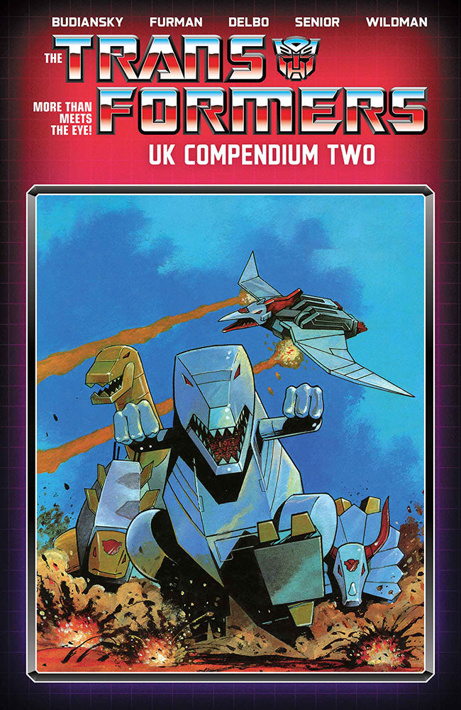 TRANSFORMERS UK COMPENDIUM TP BOOK 02 DIRECT MARKET EXCLUSIVE JEFF ANDERSON CVR