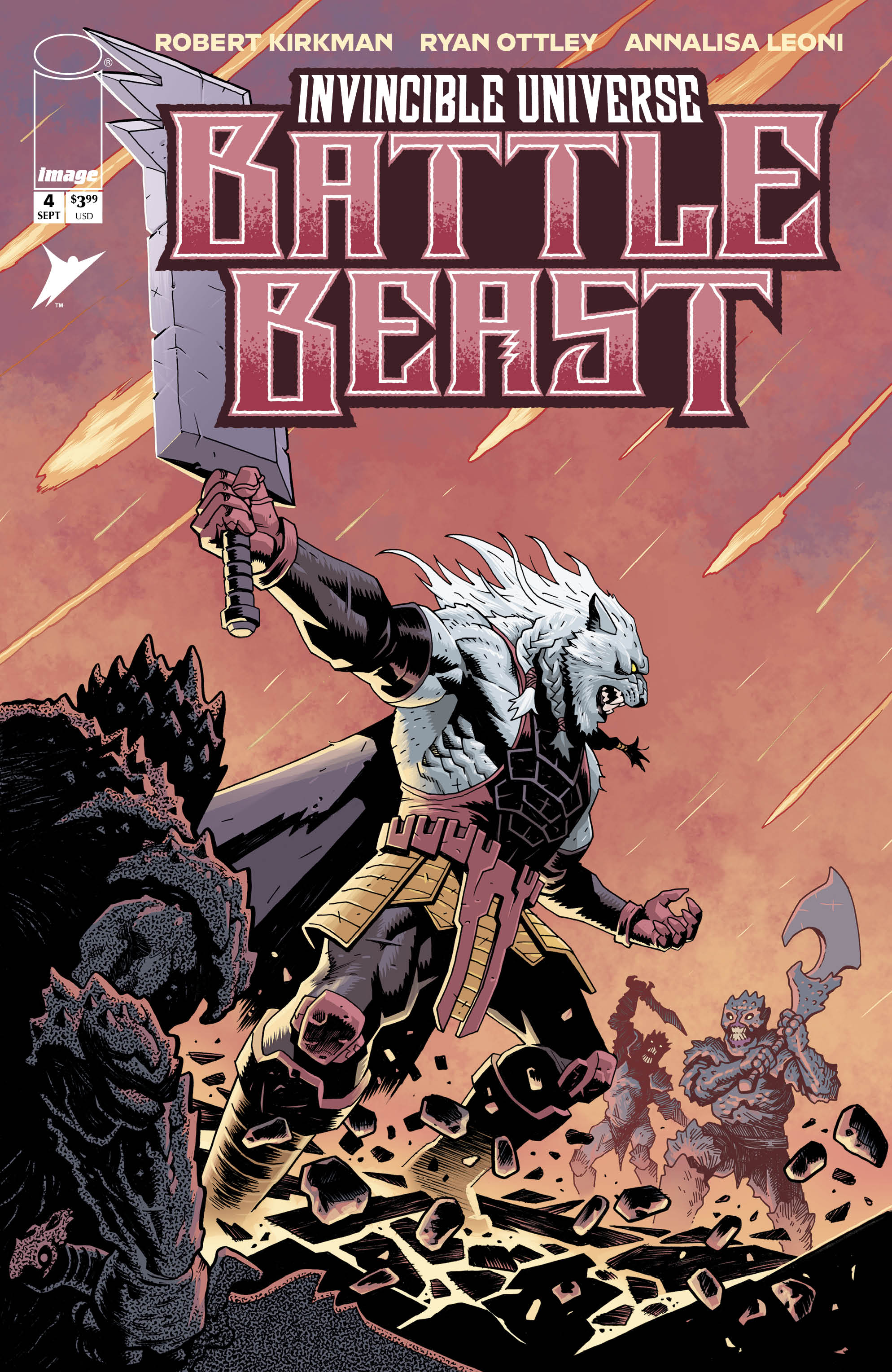 INVINCIBLE UNIVERSE BATTLE BEAST #4 6TH PTG